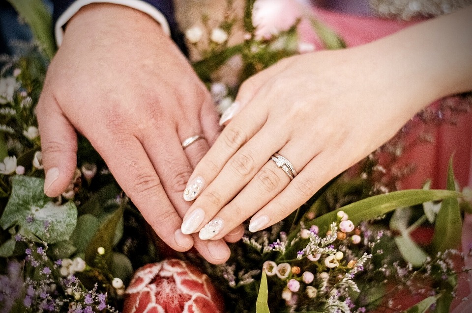 指輪・結婚式