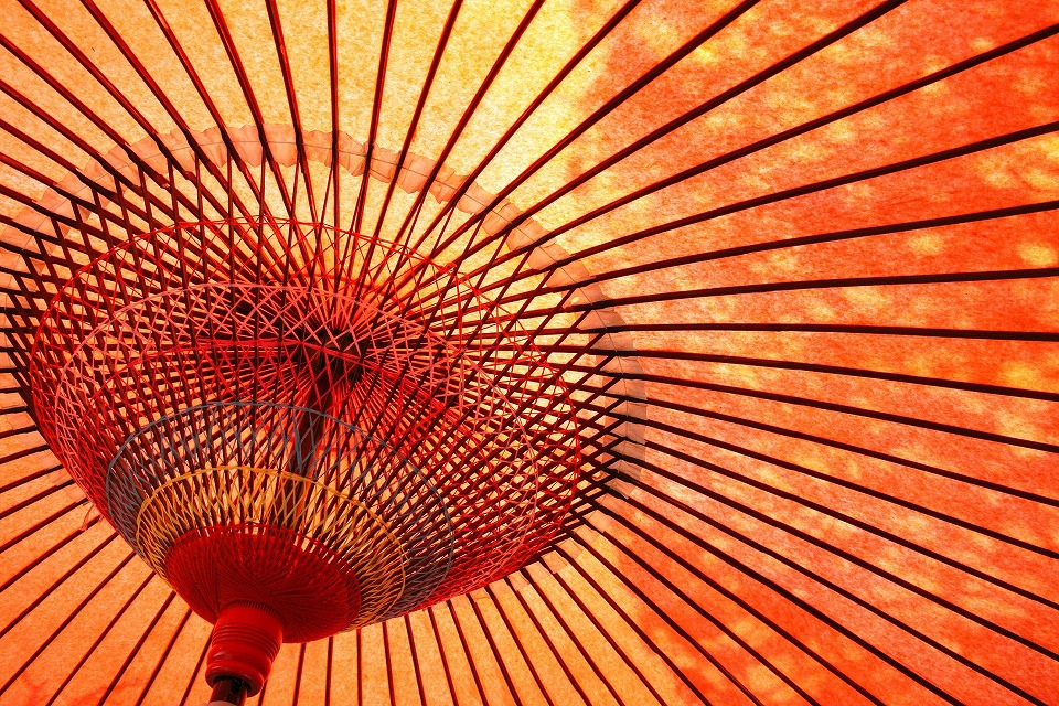 京都・都をどり・傘